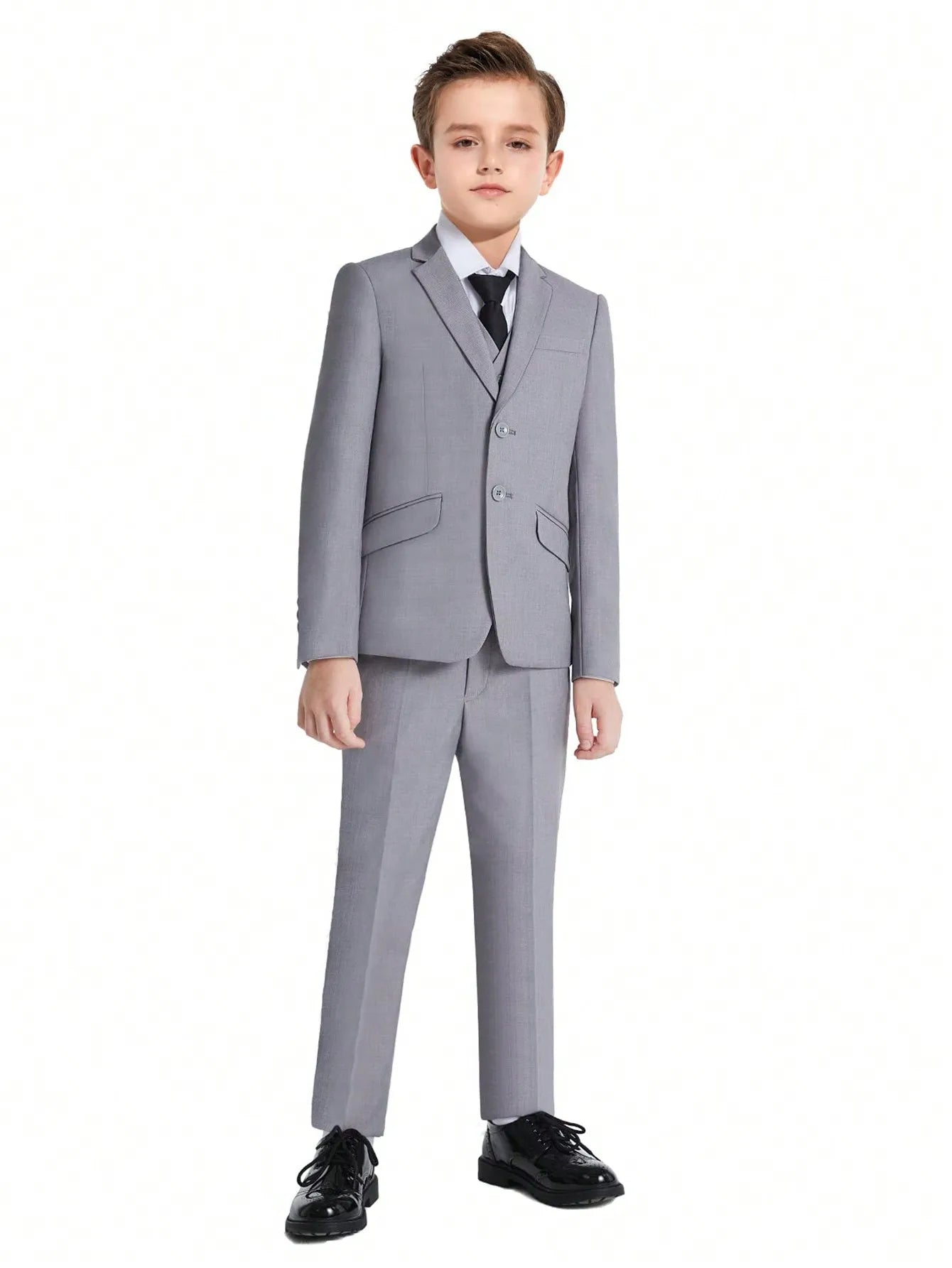 Boys Formal Suits 5 Piece Slim Fit Dresswear