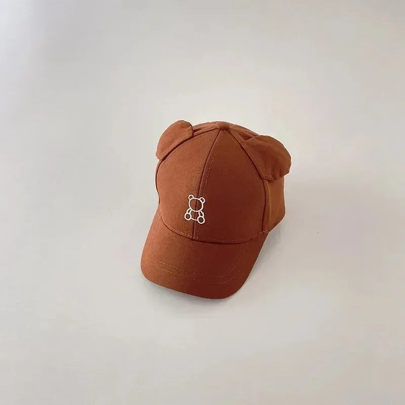 Cartoon Bear Baseball Cap