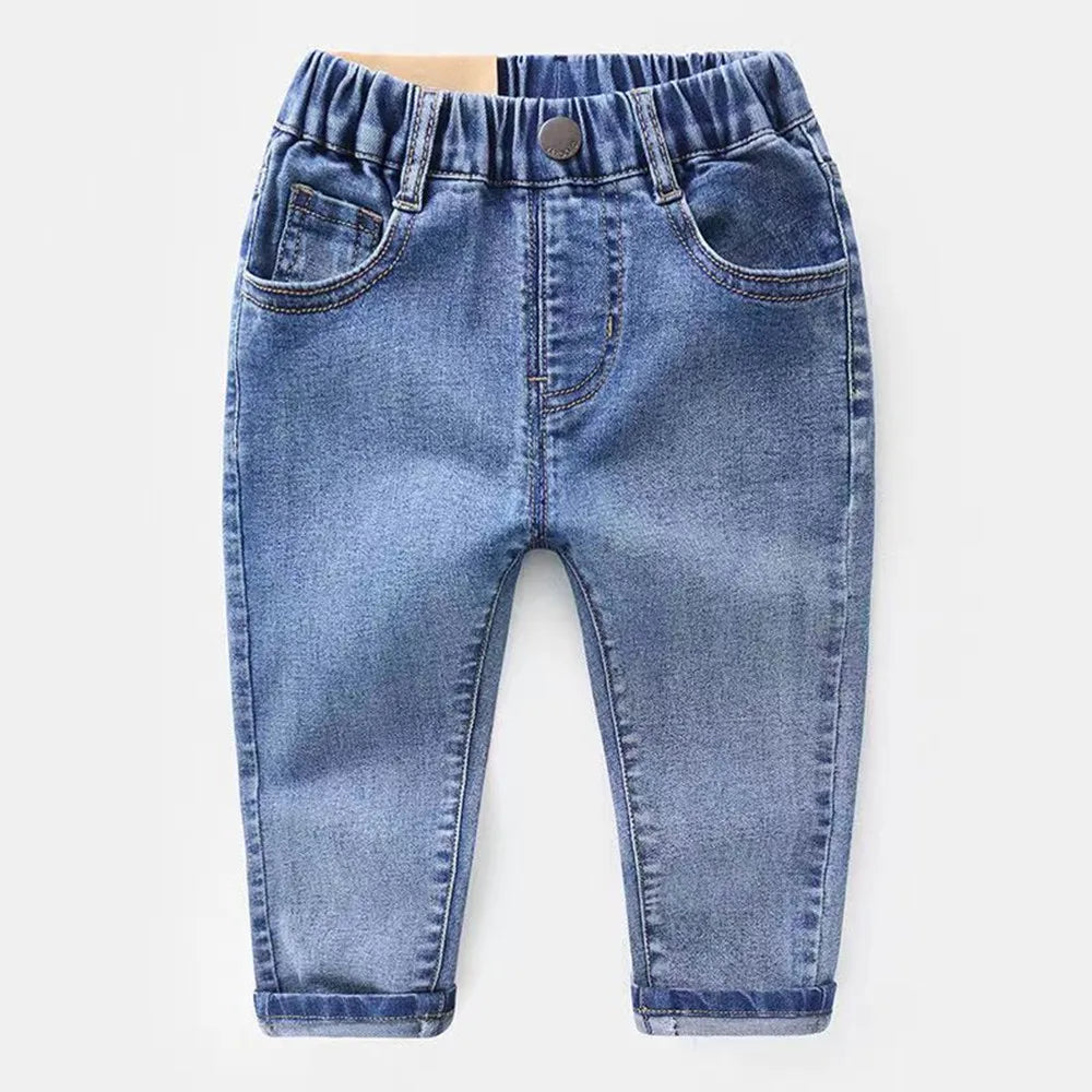Boys Loose Thin Denim Long Pants