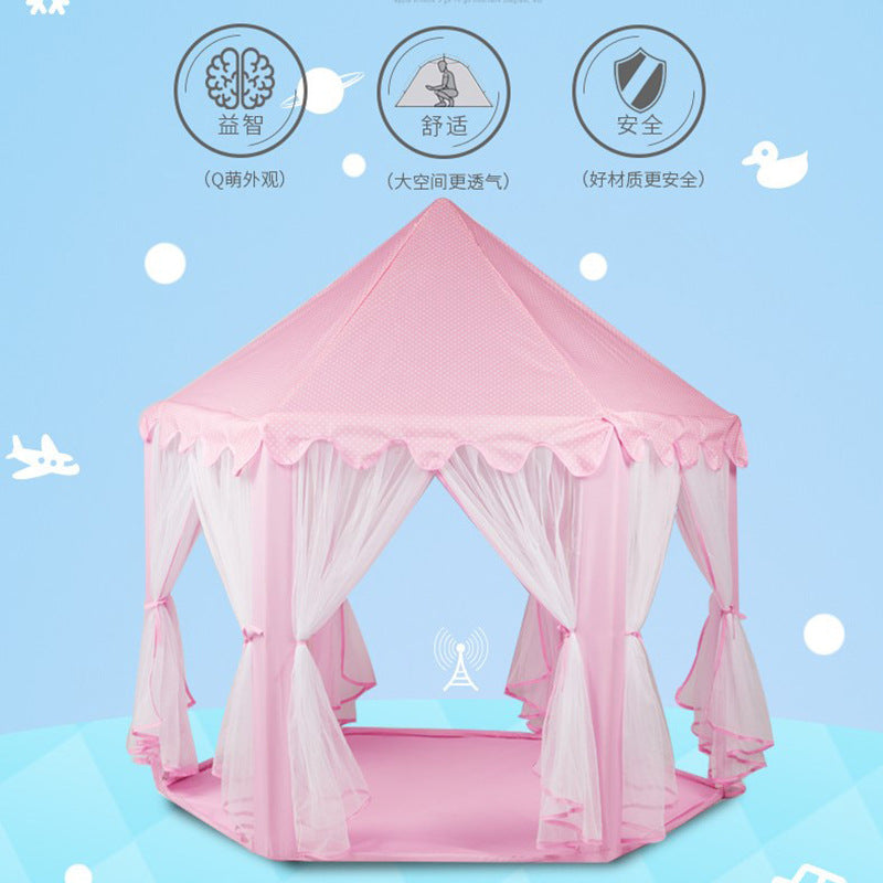 Hexagon Children's Tent Play Toys Boys and Girls Sleep Indoor
