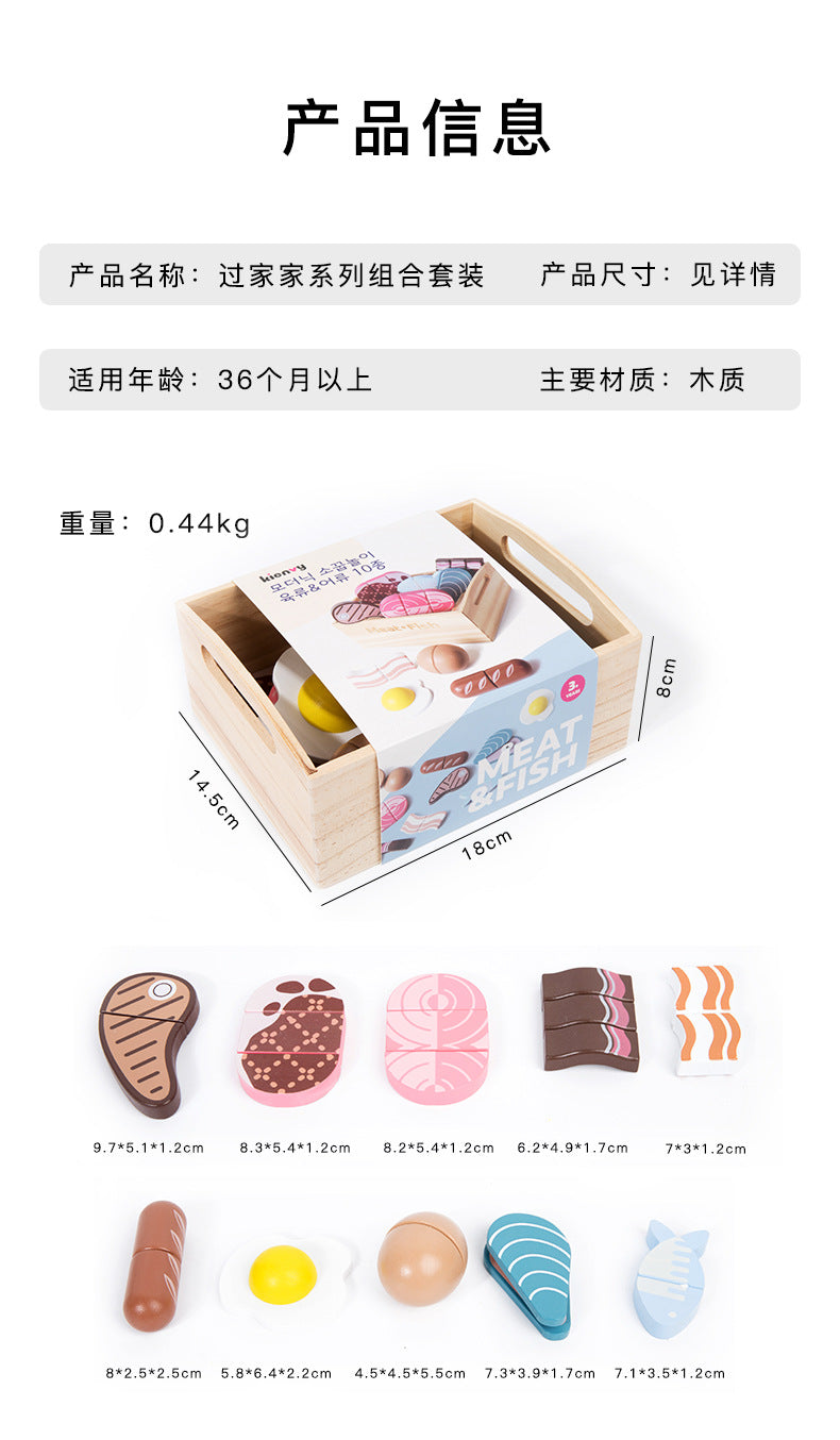 Magnet Fruit & Vegetable - Cutting, Sorting, Pairing