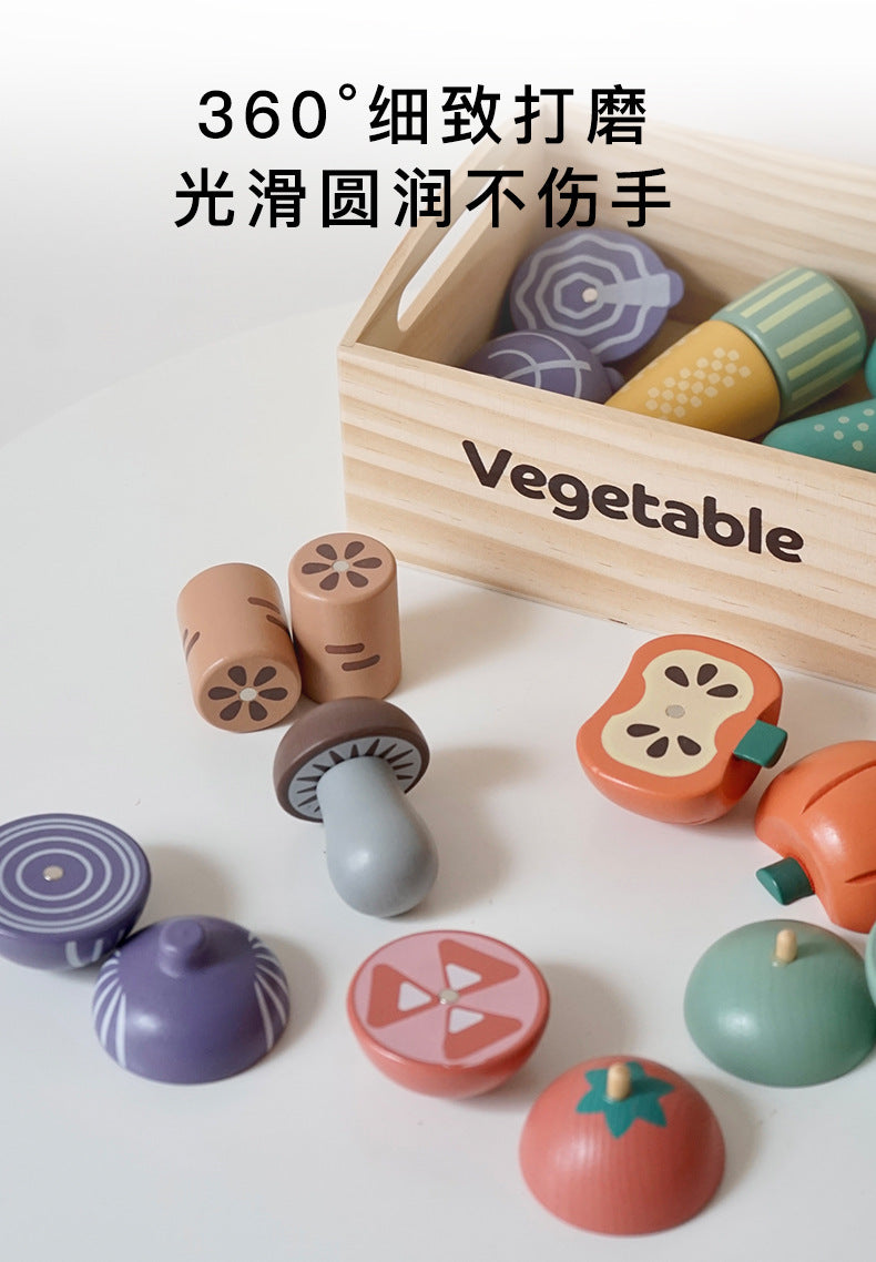 Magnet Fruit & Vegetable - Cutting, Sorting, Pairing
