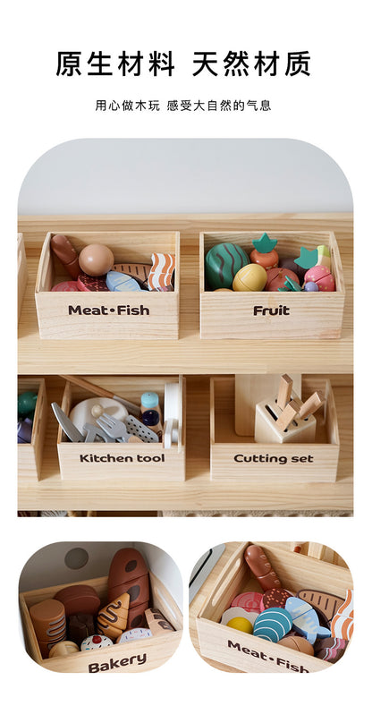 Magnet Fruit & Vegetable - Cutting, Sorting, Pairing
