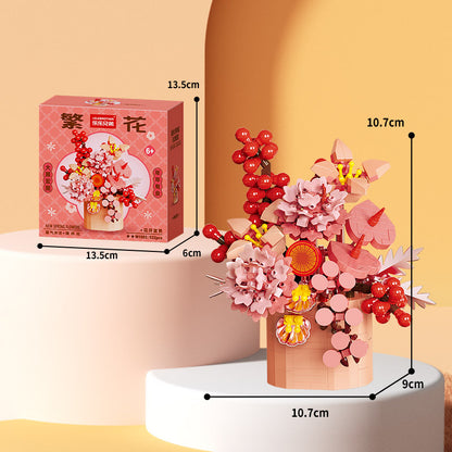 Flower Basket Building Blocks