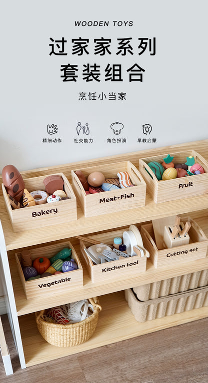 Magnet Fruit & Vegetable - Cutting, Sorting, Pairing