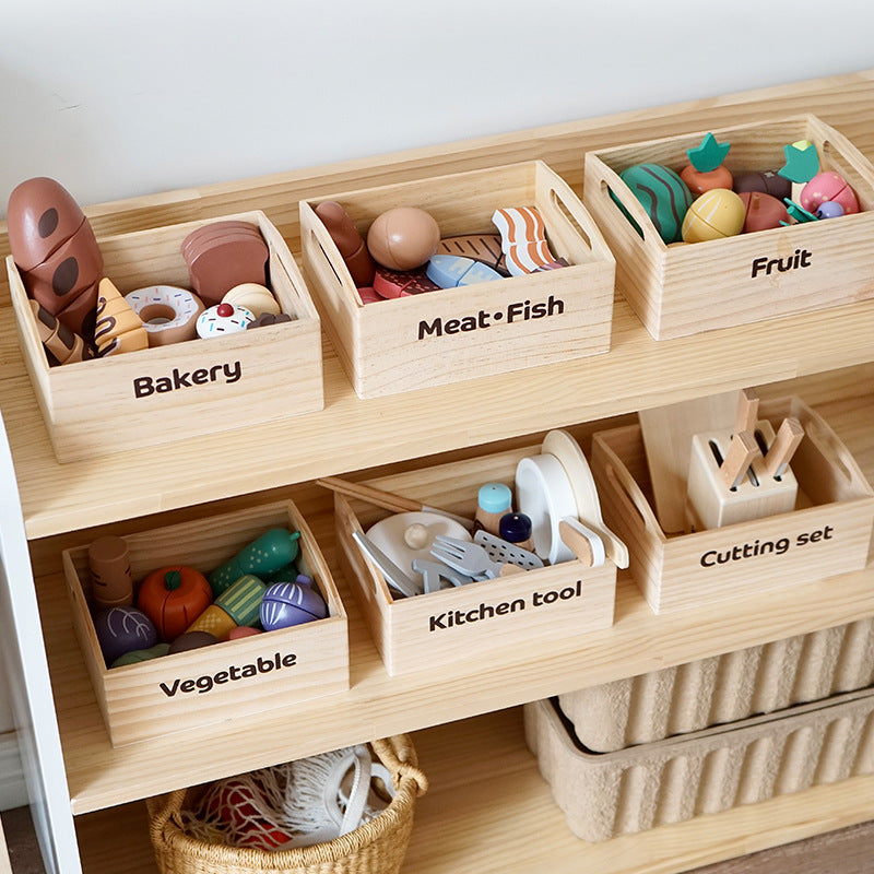 Magnet Fruit & Vegetable - Cutting, Sorting, Pairing