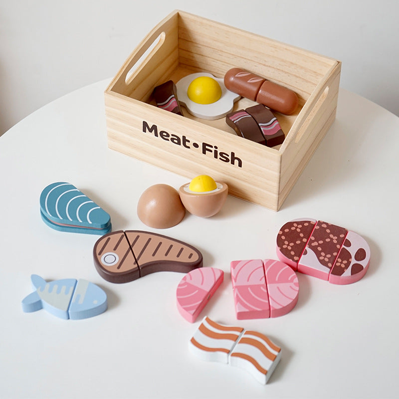 Magnet Fruit & Vegetable - Cutting, Sorting, Pairing