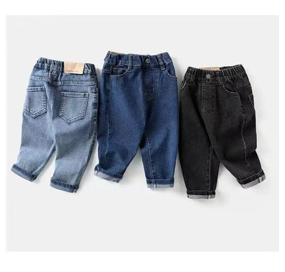 Boys Loose Thin Denim Long Pants