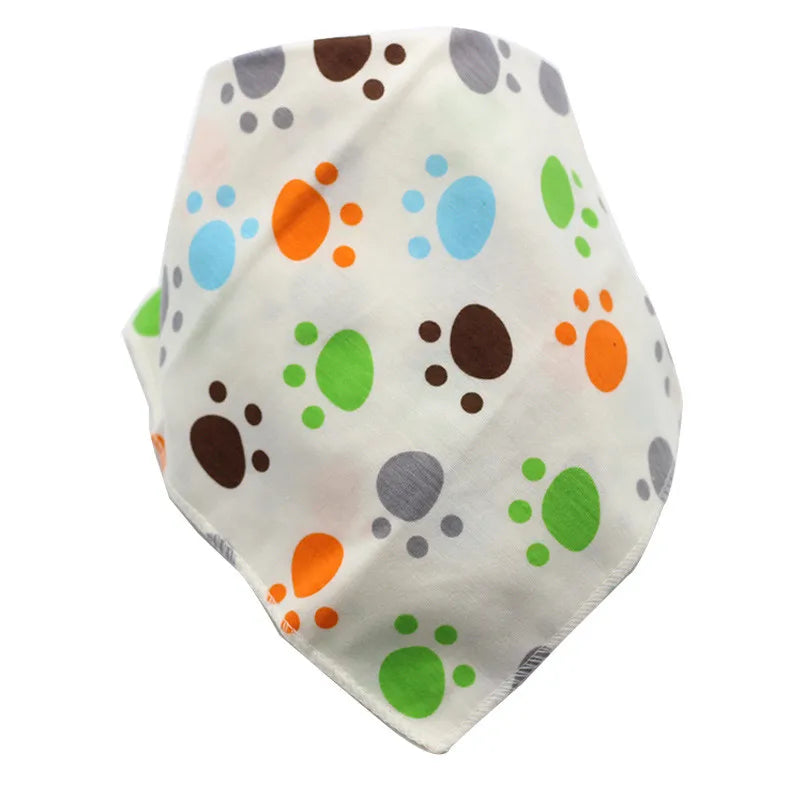 Baby Triangle Cotton Cartoon Bibs