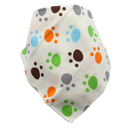 Baby Triangle Cotton Cartoon Bibs