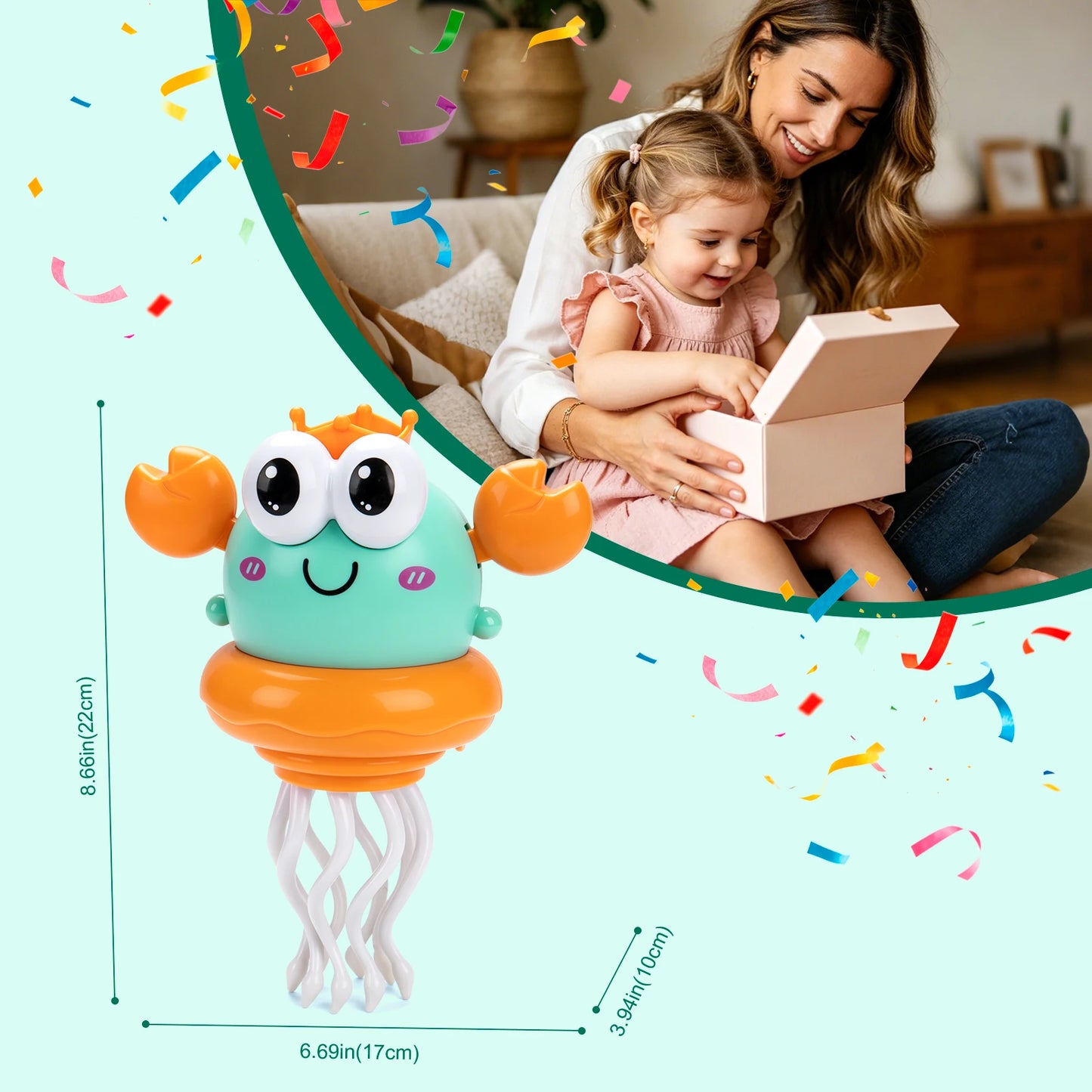 Electronic Pet Toys Dancing Octopus, Duck Musical Penguin & Singing Crab