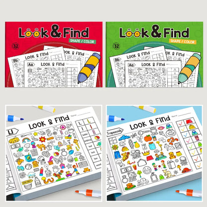 Find Items Coloring Books - Great for Thinking
