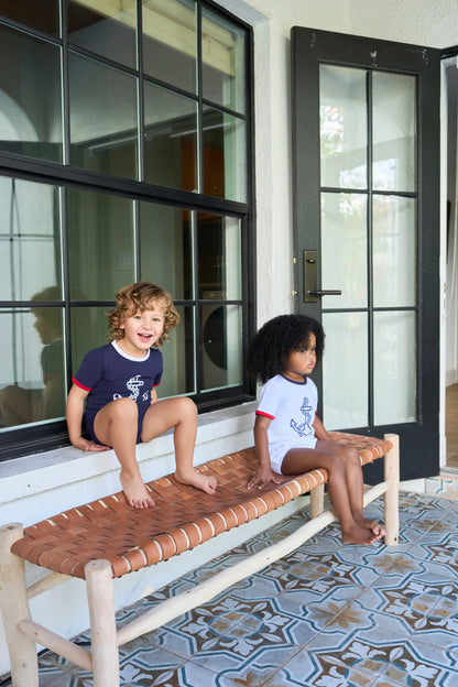 Matching Anchor Summer Outfit Set for Girls & Boys