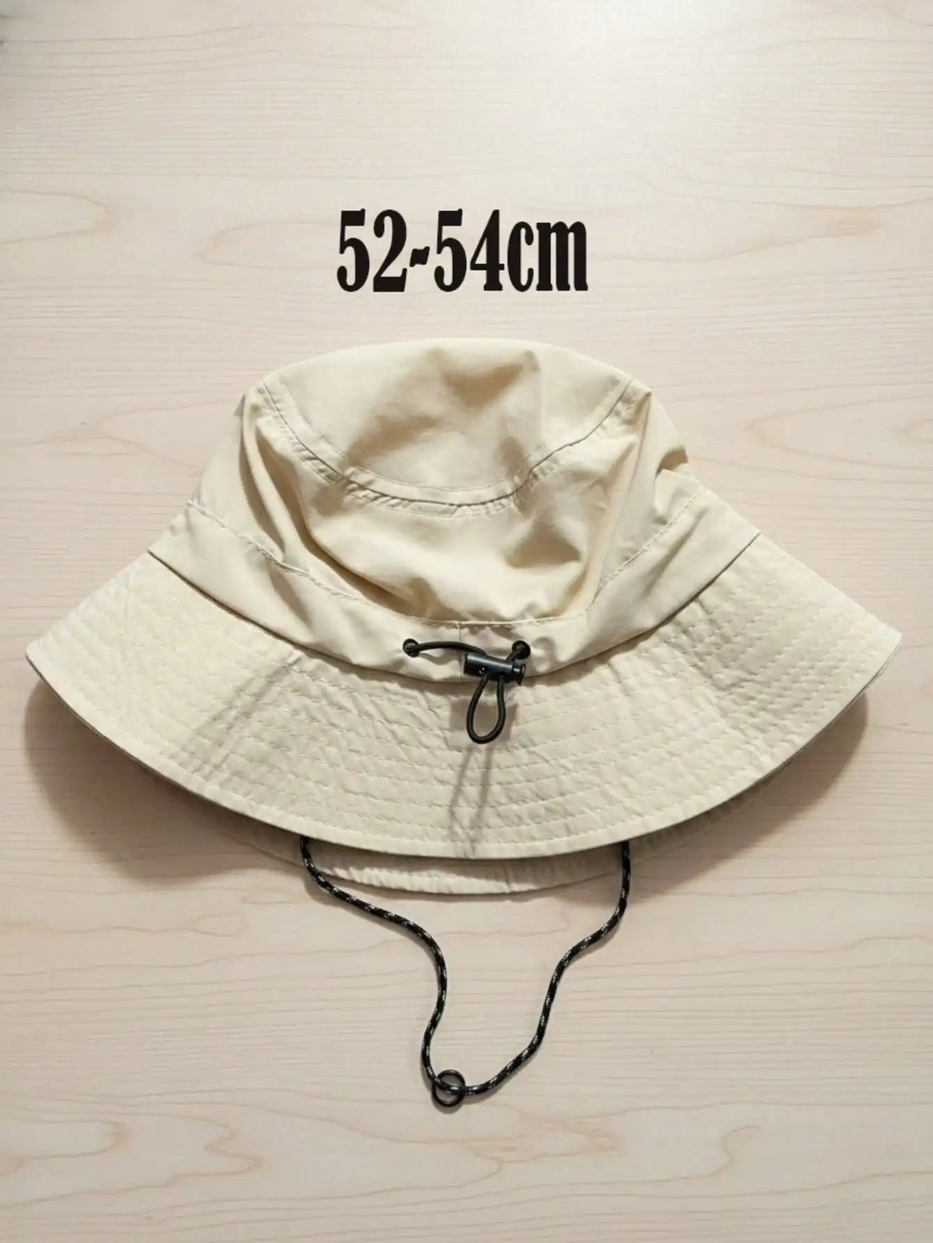 Adjustable Drawstring Bucket Hat Summer Outdoor Fun