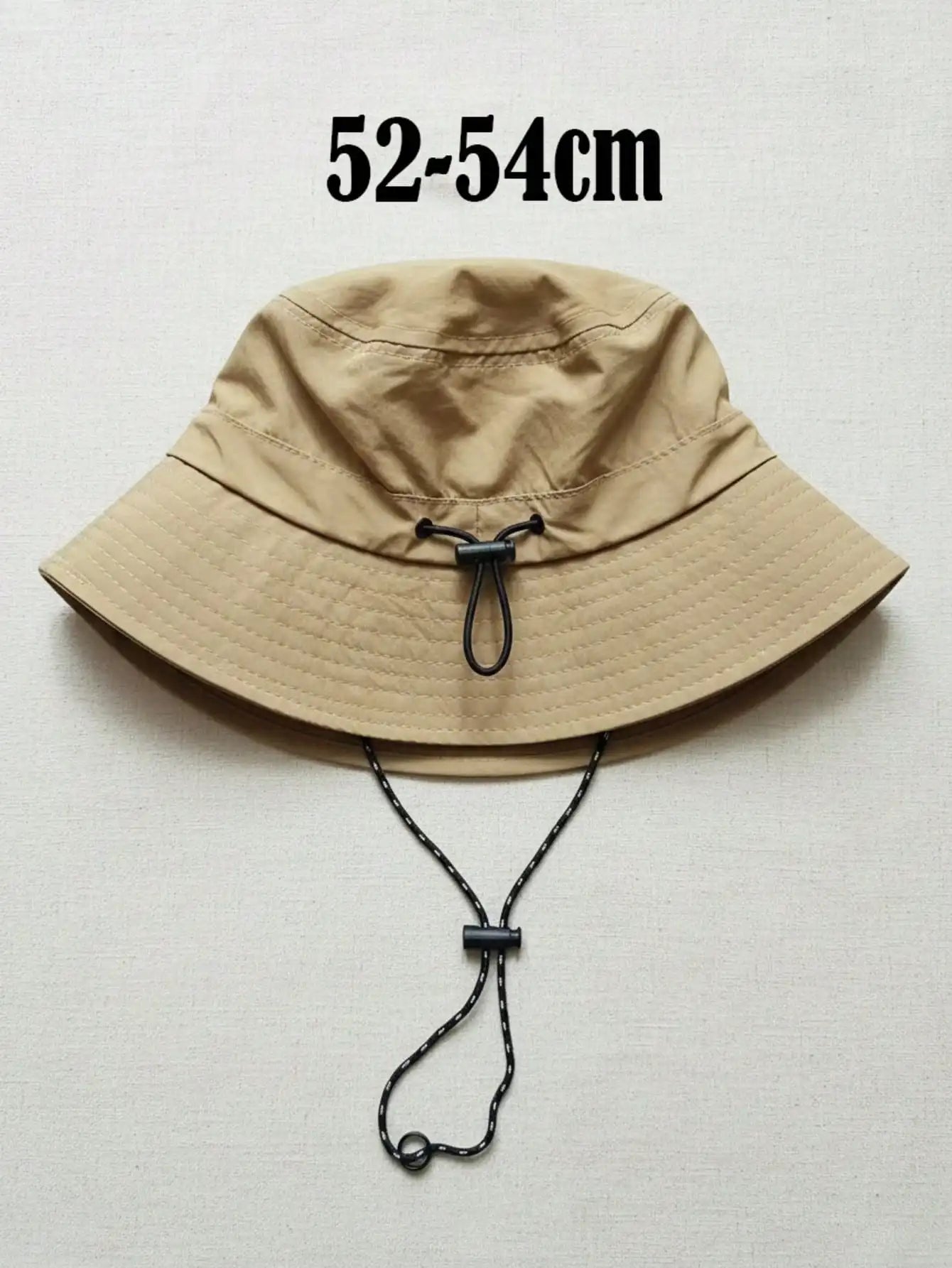 Adjustable Drawstring Bucket Hat Summer Outdoor Fun