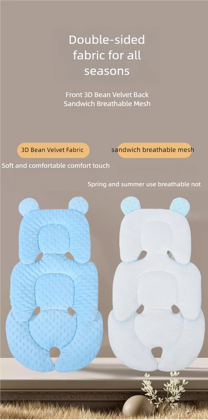 Multicoloured Baby Cushion for Car Seat