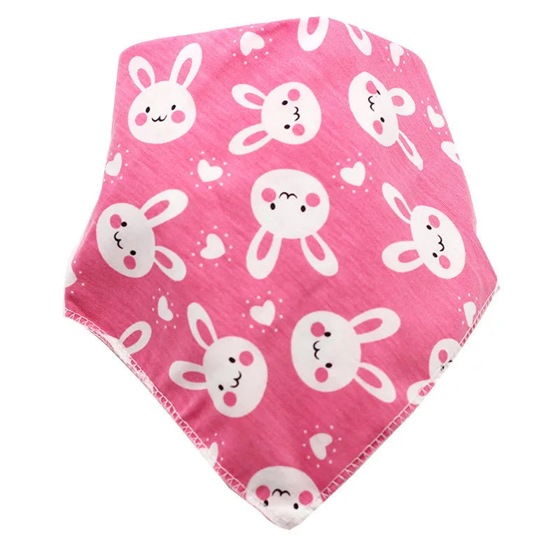 Baby Triangle Cotton Cartoon Bibs
