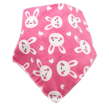 Baby Triangle Cotton Cartoon Bibs