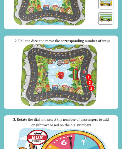 Kids Addition and Subtraction Tabletop Game