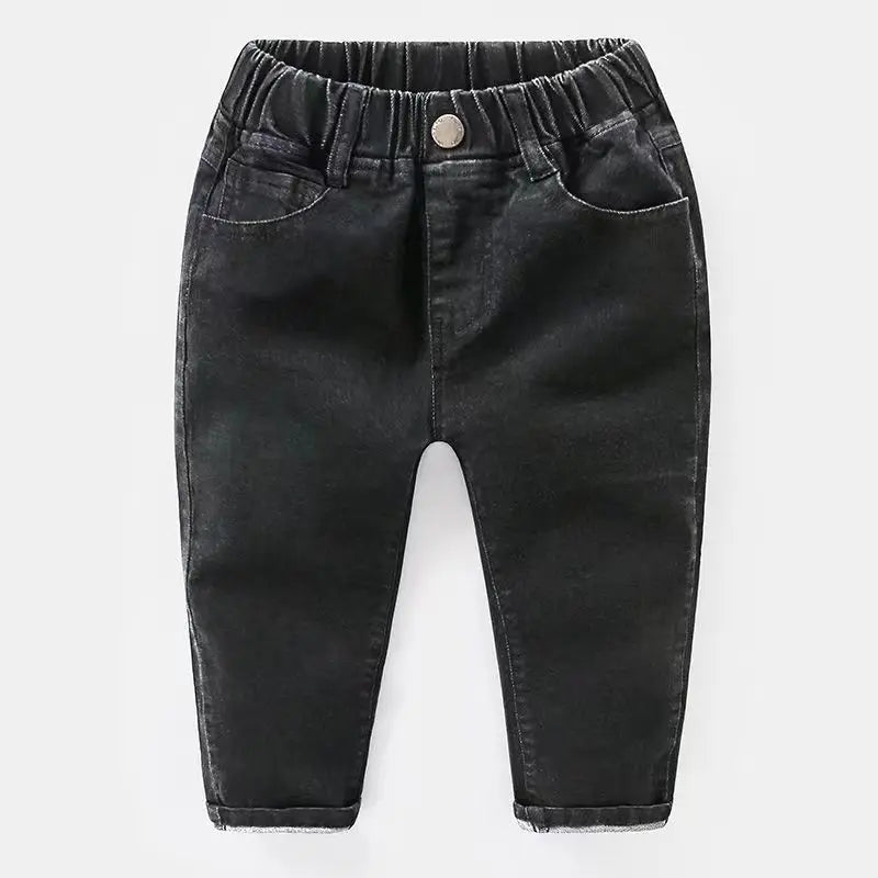 Boys Loose Thin Denim Long Pants