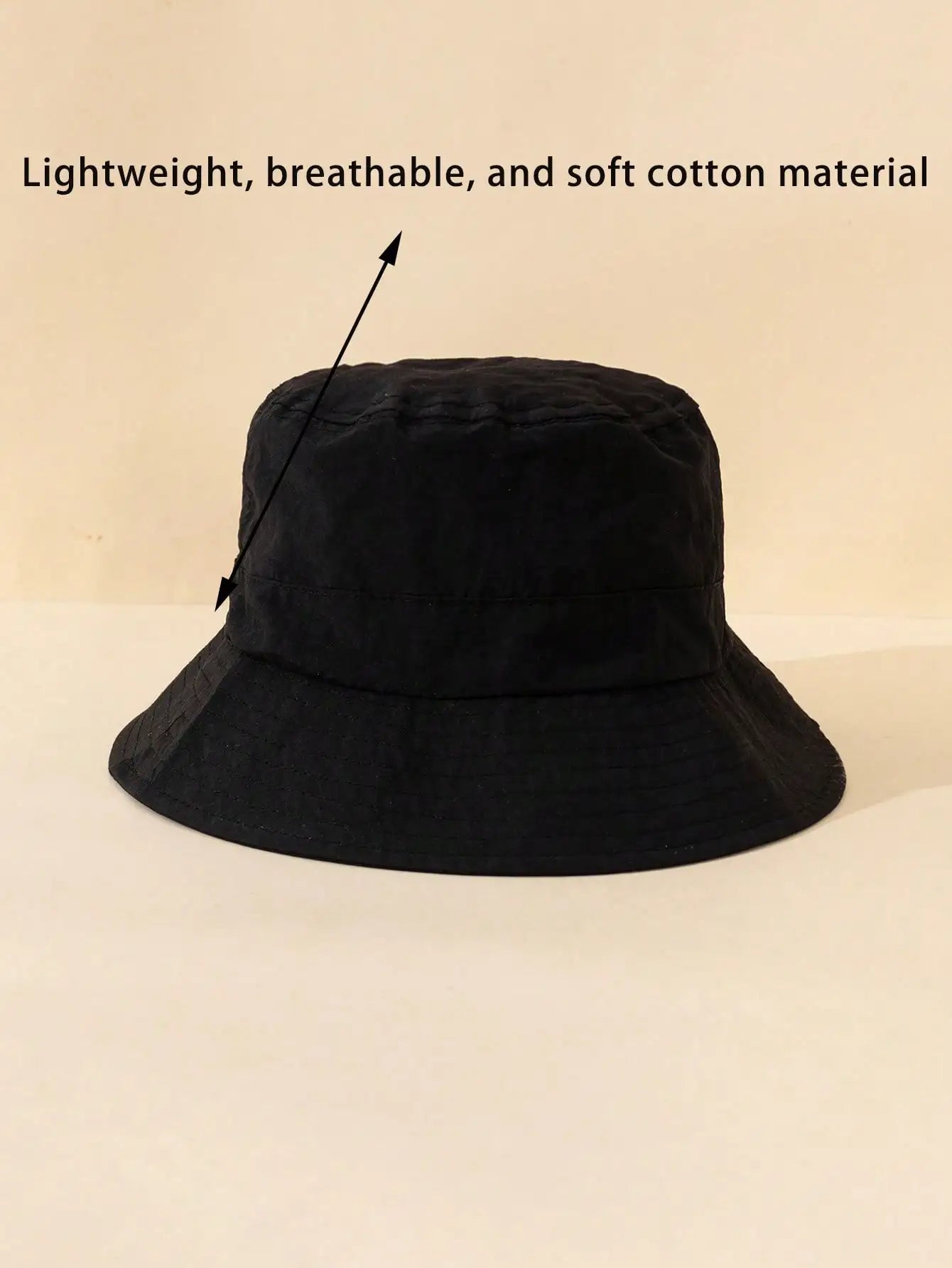 Adjustable Drawstring Bucket Hat Summer Outdoor Fun