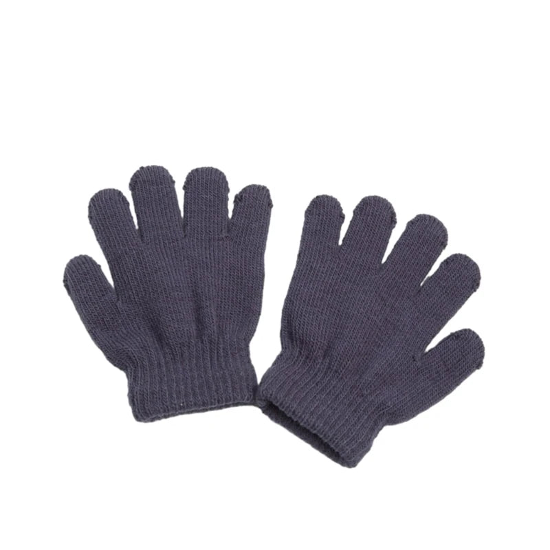 Knitted Full Finger Gloves Outdoor Winter Warm Mitten