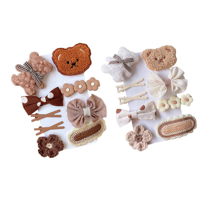 9PCS Set Hair Clip Accessories for Girls