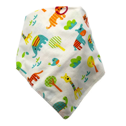 Baby Triangle Cotton Cartoon Bibs