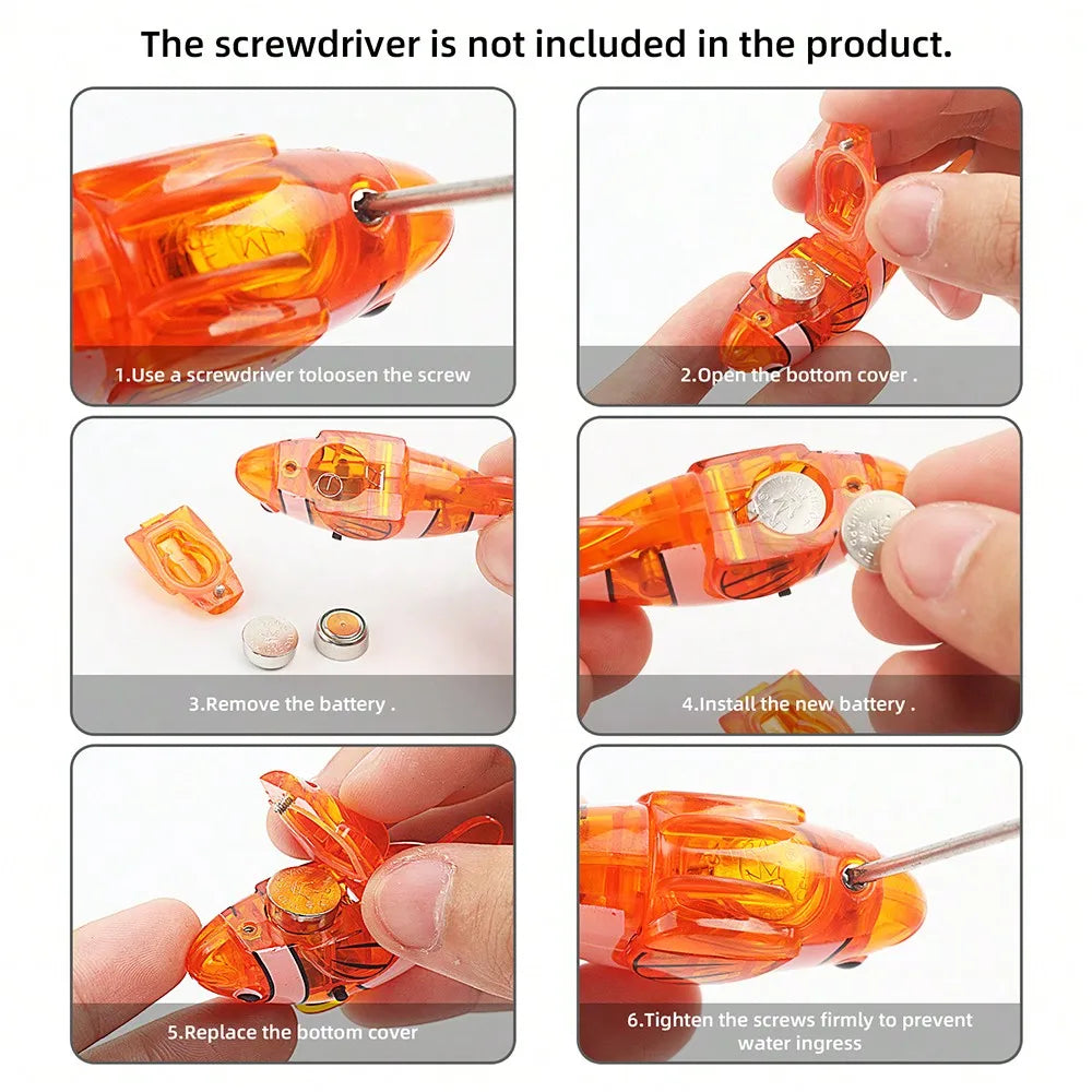 Electronic Fish - Great for Summer!