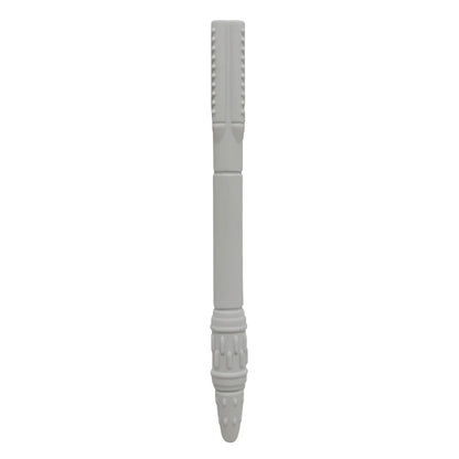 1pcs Straw Teether Children's Toy Soft Silicone Hollow Molar Stick Non-toxic Durable