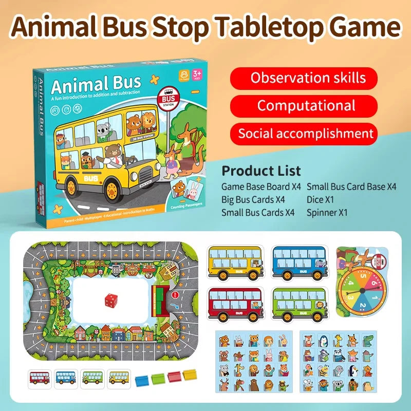 Kids Addition and Subtraction Tabletop Game