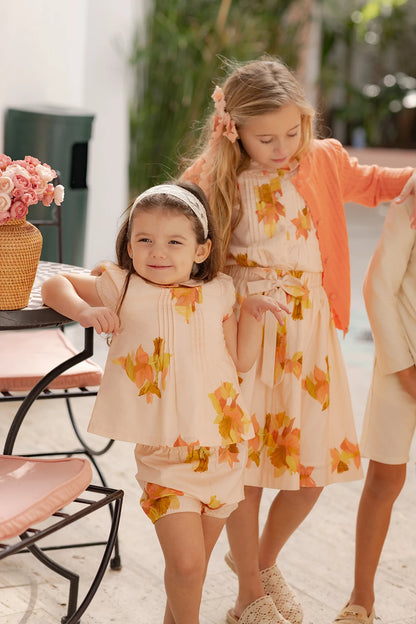 Matching Floral Set for Siblings