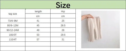 Boot Cut Leggings for Girls