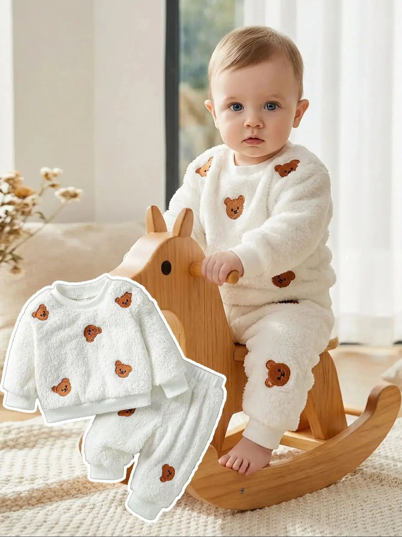 2Pcs Autumn Winter Sets For 1-3Y