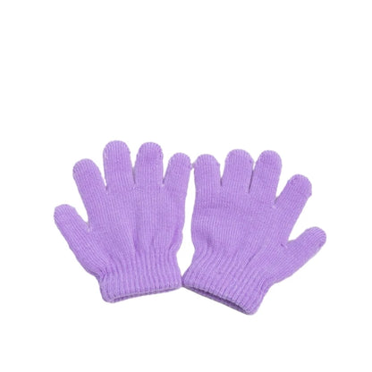 Knitted Full Finger Gloves Outdoor Winter Warm Mitten