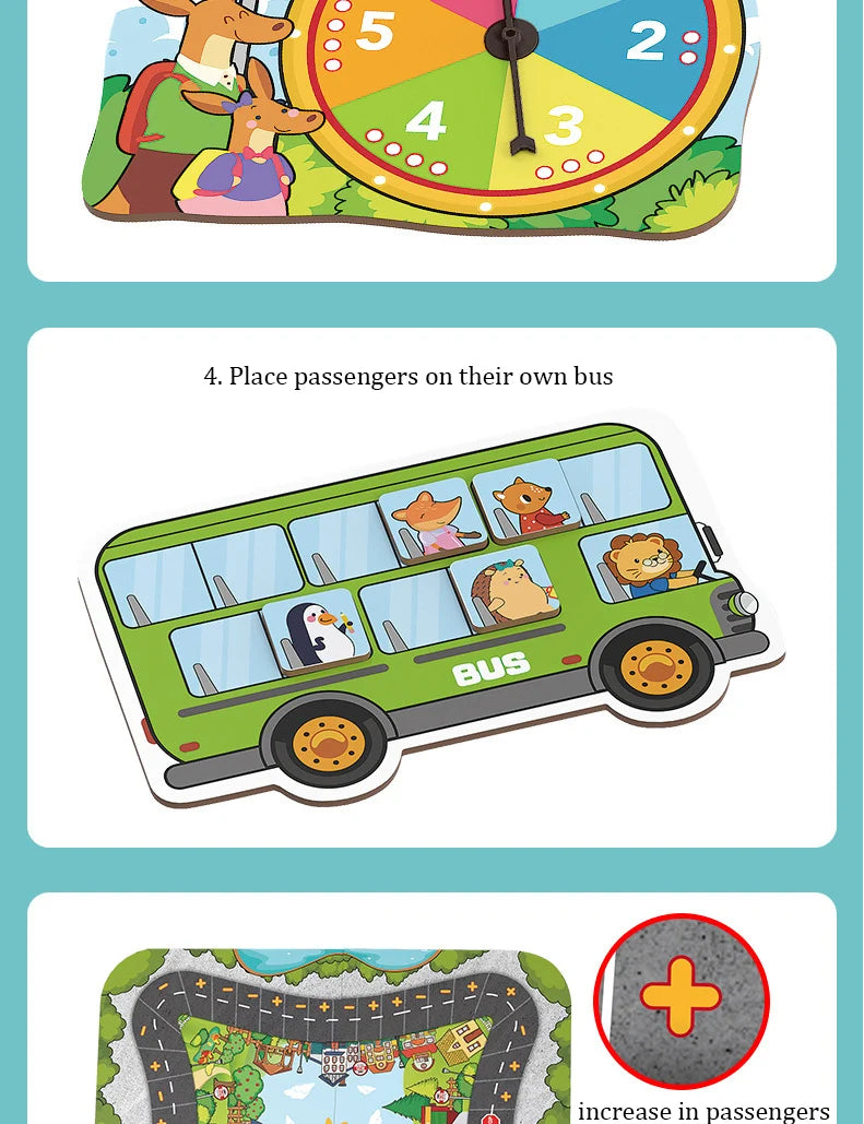 Kids Addition and Subtraction Tabletop Game