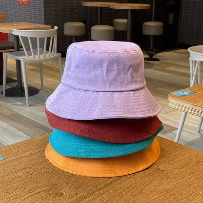 Multicolored Summer Buckets Hats