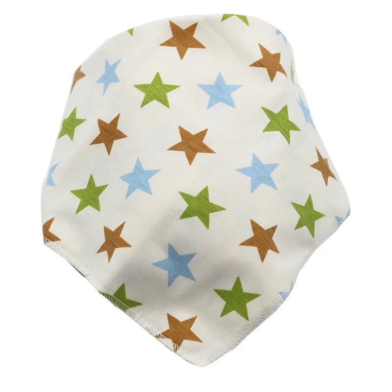 Baby Triangle Cotton Cartoon Bibs