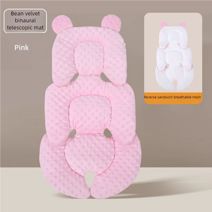 Multicoloured Baby Cushion for Car Seat