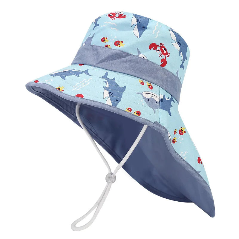 Summer Fisherman Bucket Hat for Boys & Girls