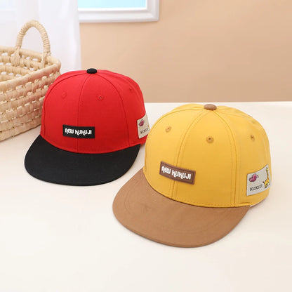 Flat Brim Baseball Cap for Boys
