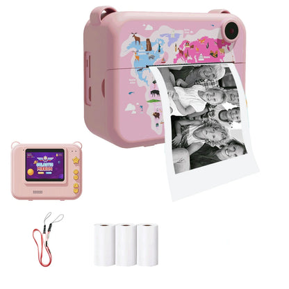 Kids Digital Camera Photography Instantly Prints Photos