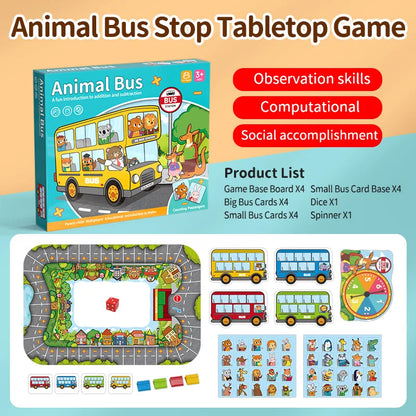 Kids Addition and Subtraction Tabletop Game
