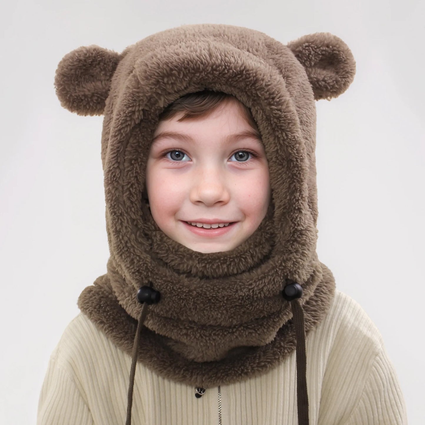 Velvet Ear-Protecting Scarfs for Boys and Girls