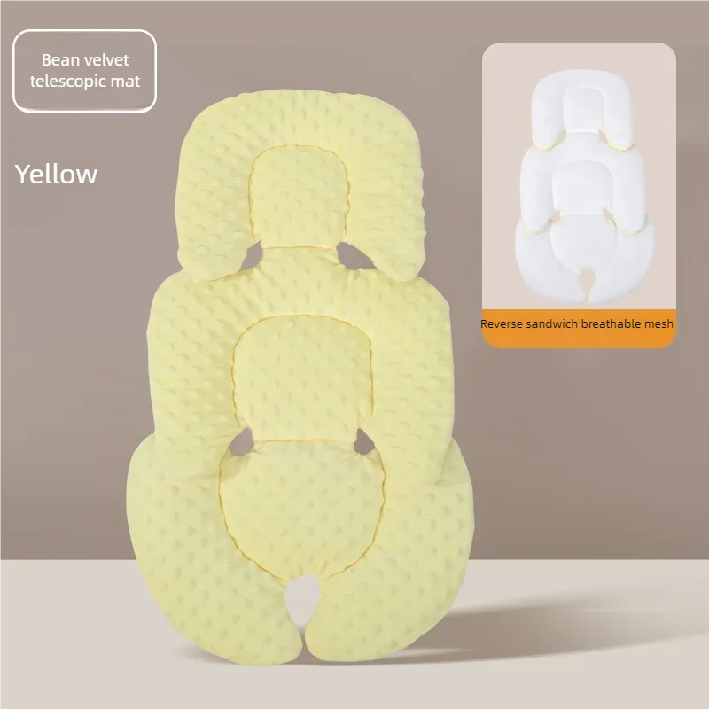 Multicoloured Baby Cushion for Car Seat