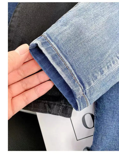 Boys Loose Thin Denim Long Pants