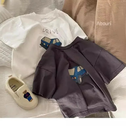 Short Sleeve Summer Tees for Boys