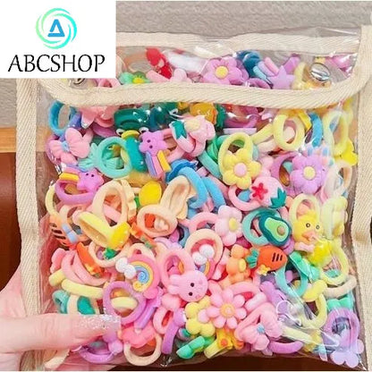 20 Pieces - Thick Fabric Hair Ties