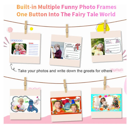 Kids Digital Camera Photography Instantly Prints Photos