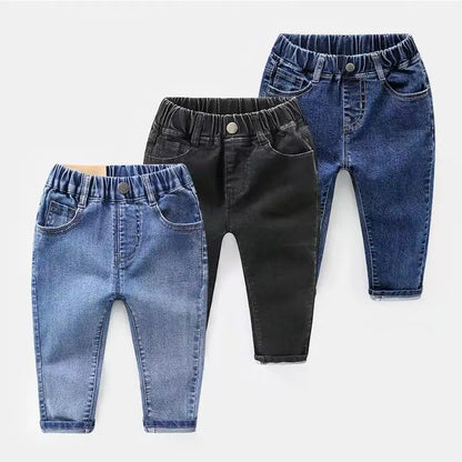 Boys Loose Thin Denim Long Pants